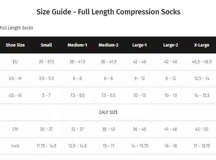 2XU Compression Socks (Full Length)