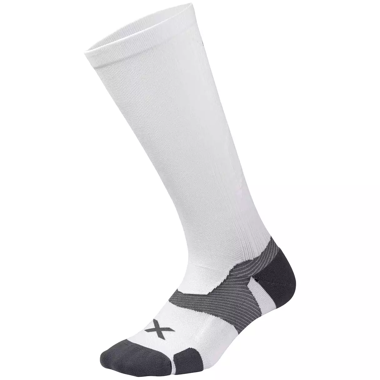 2XU Vectr Cushion Compression Socks - White