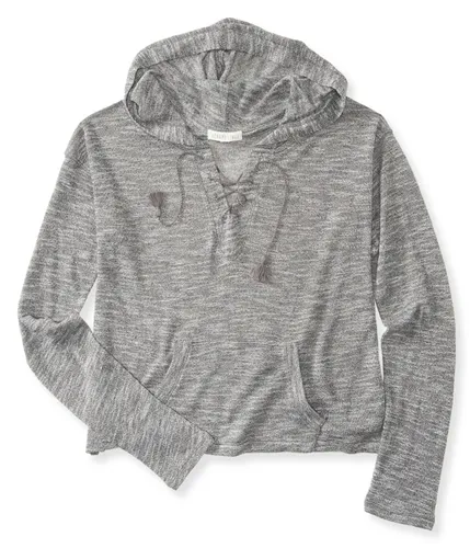 Aeropostale Womens Cropped Hoodie Sweatshirt, TW4