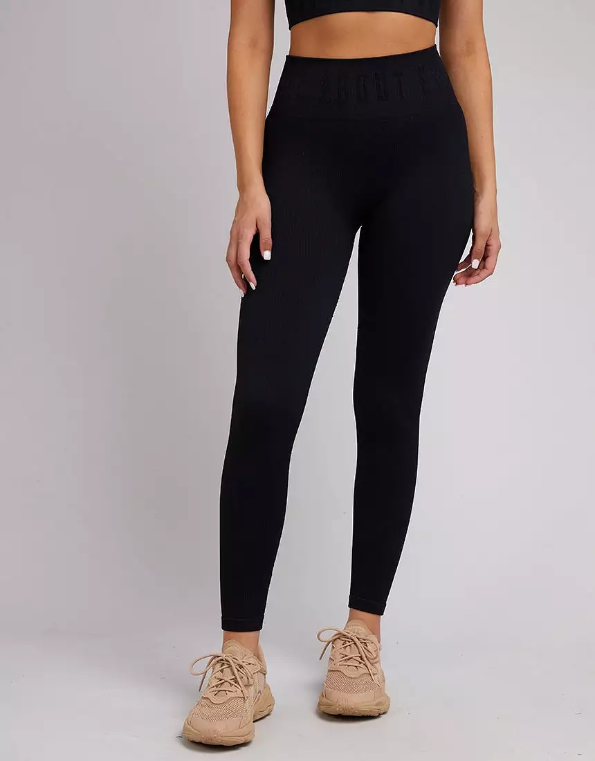 All About Eve Remi Rib Legging - Black