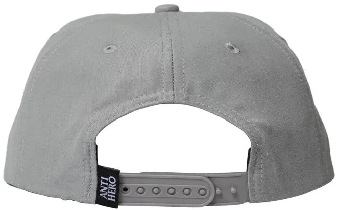 Anti Hero Basic Eagle Snapback Hat / Gunmetal