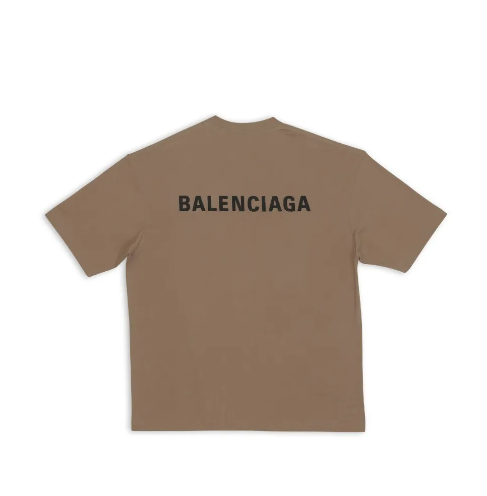 BALENCIAGA  |Crew Neck Unisex Street Style Plain Cotton Short Sleeves