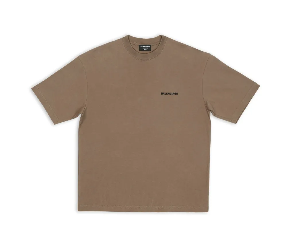 BALENCIAGA  |Crew Neck Unisex Street Style Plain Cotton Short Sleeves