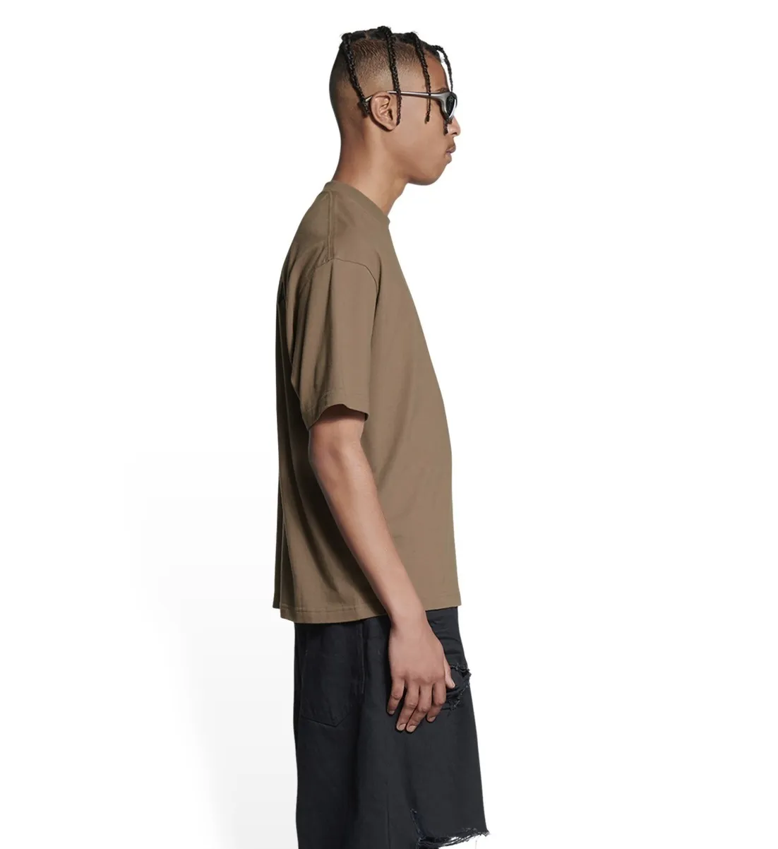 BALENCIAGA  |Crew Neck Unisex Street Style Plain Cotton Short Sleeves