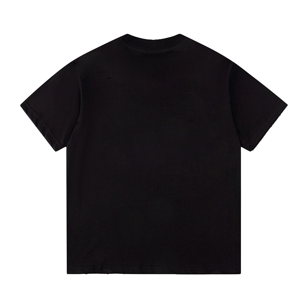 Balenciaga environmentally friendly earth design logo short-sleeved T-shirt Black 3.29