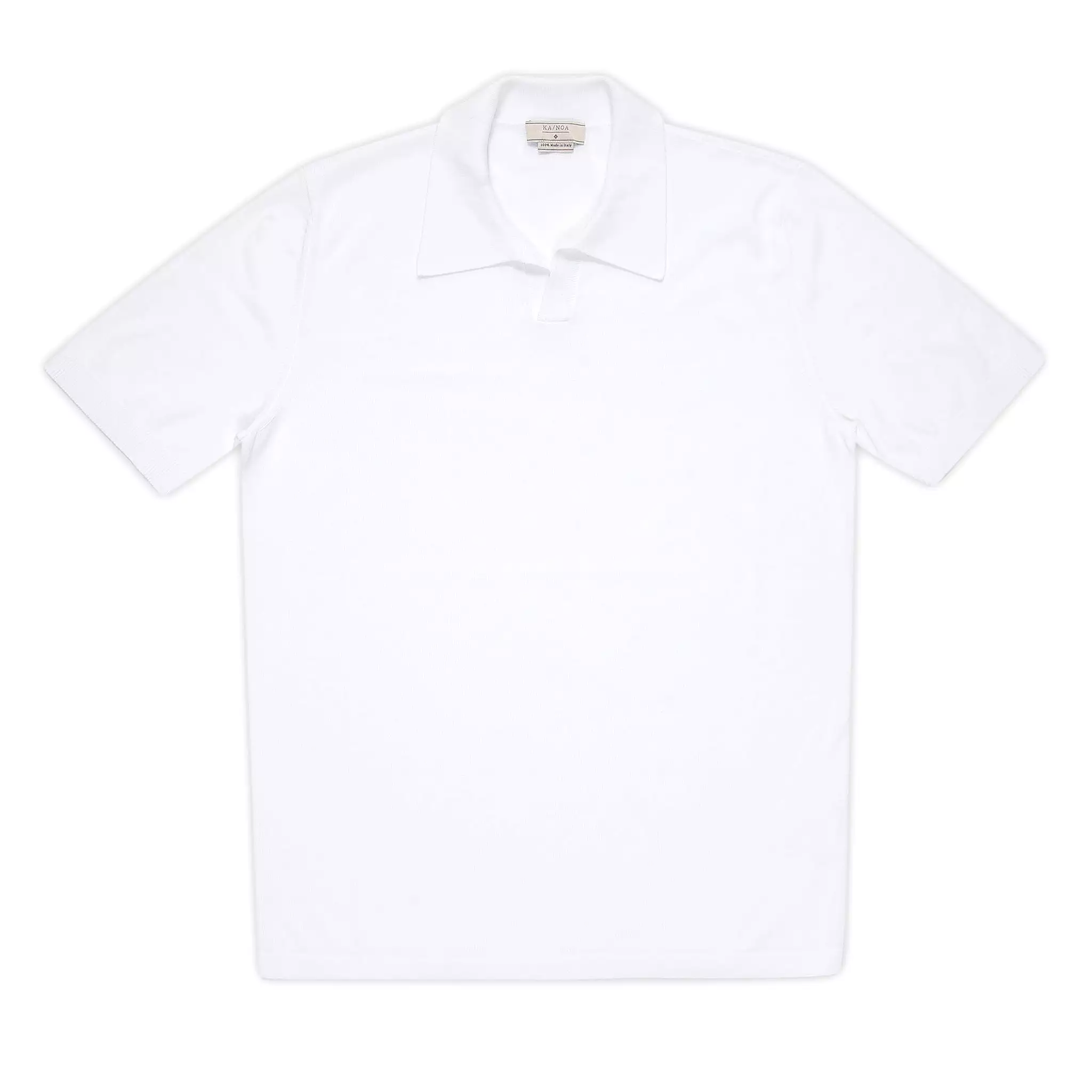 Borromé short-sleeved knitted t-shirt in Egyptian Cotton