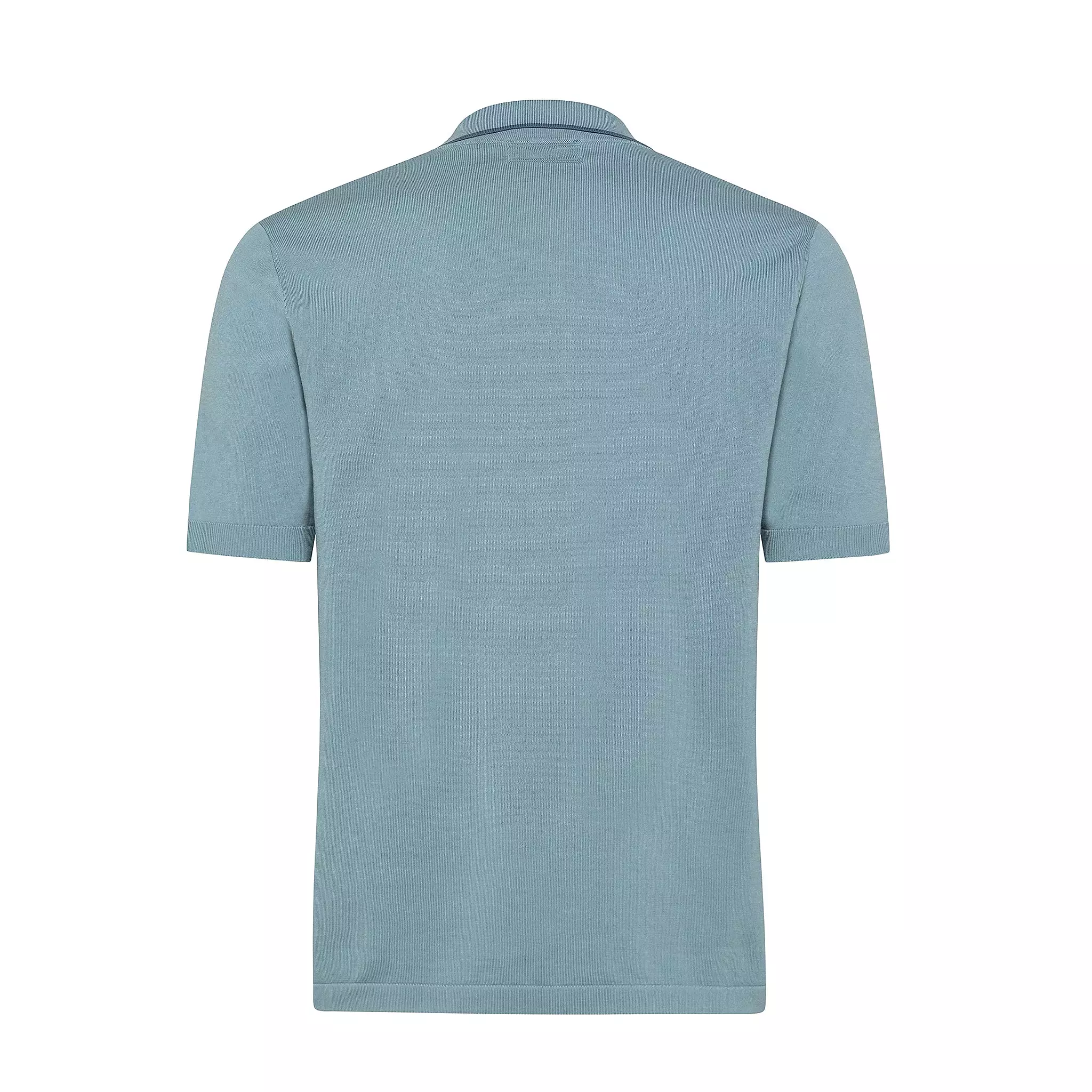 Borromé short-sleeved knitted t-shirt in Egyptian Cotton