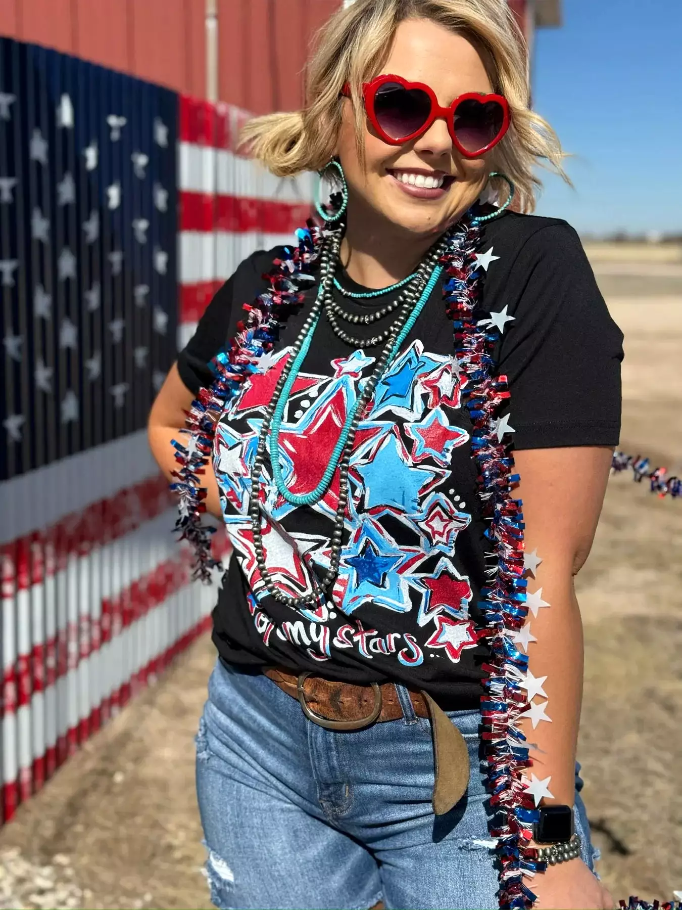 Callie Ann Oh My Stars Tee