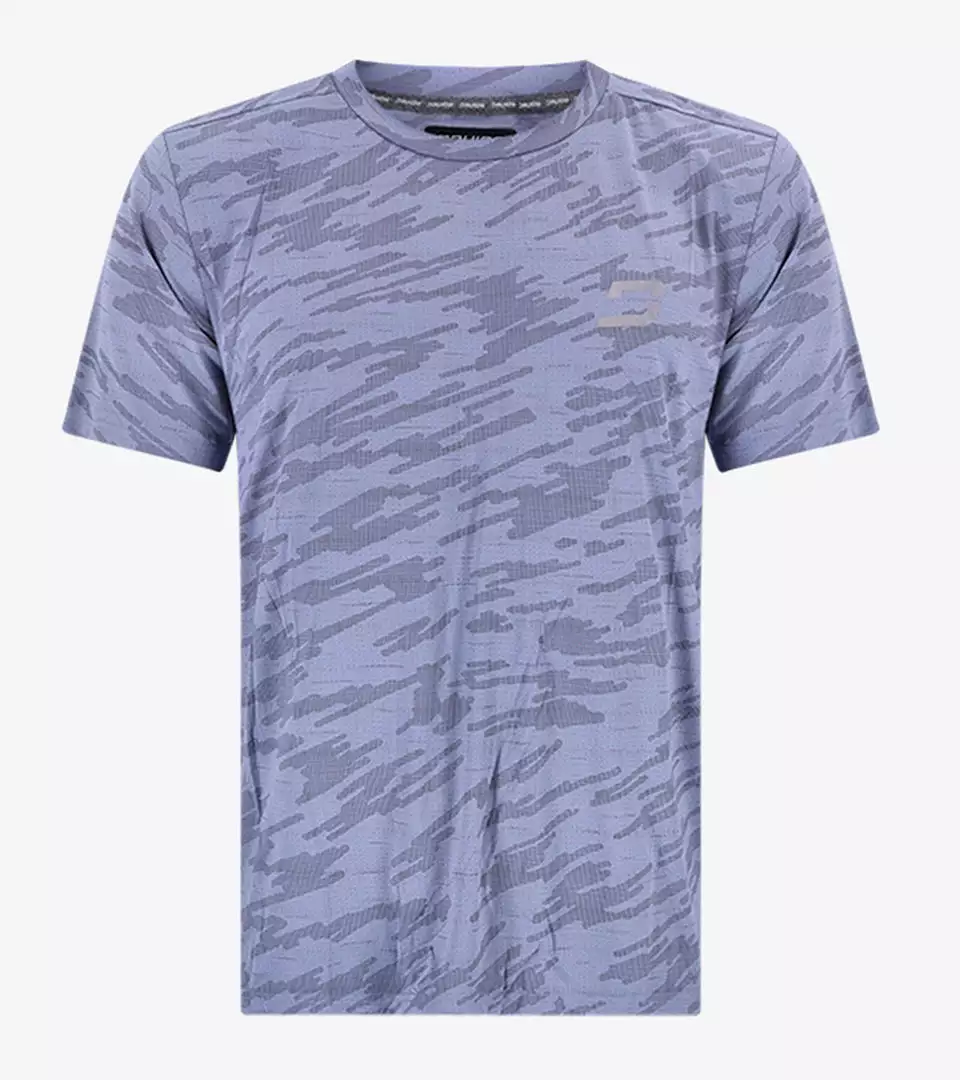 CAMO SPORTS TEE - BLUE