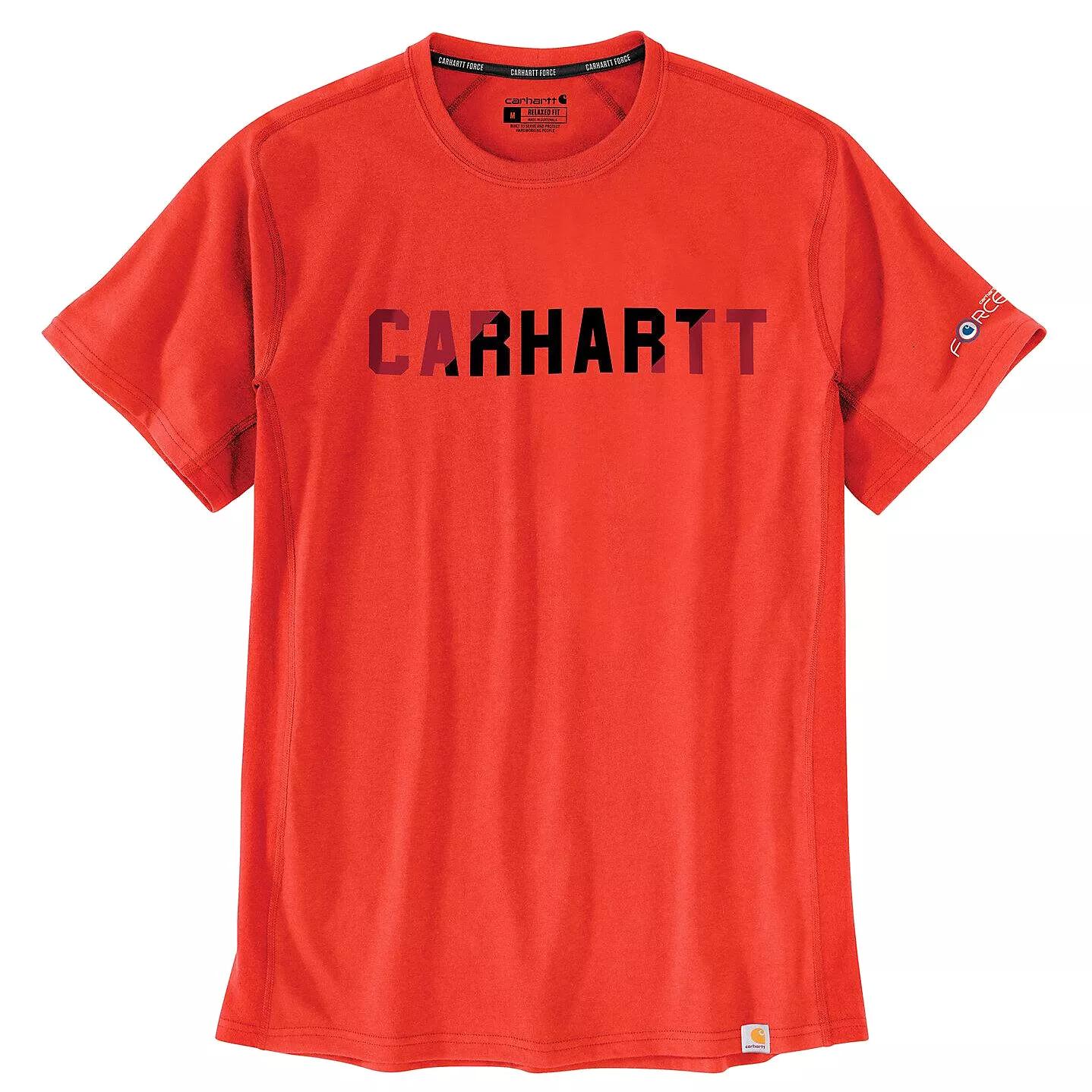 Carhartt Force Short Sleeve Block Logo Graphic T-Shirt