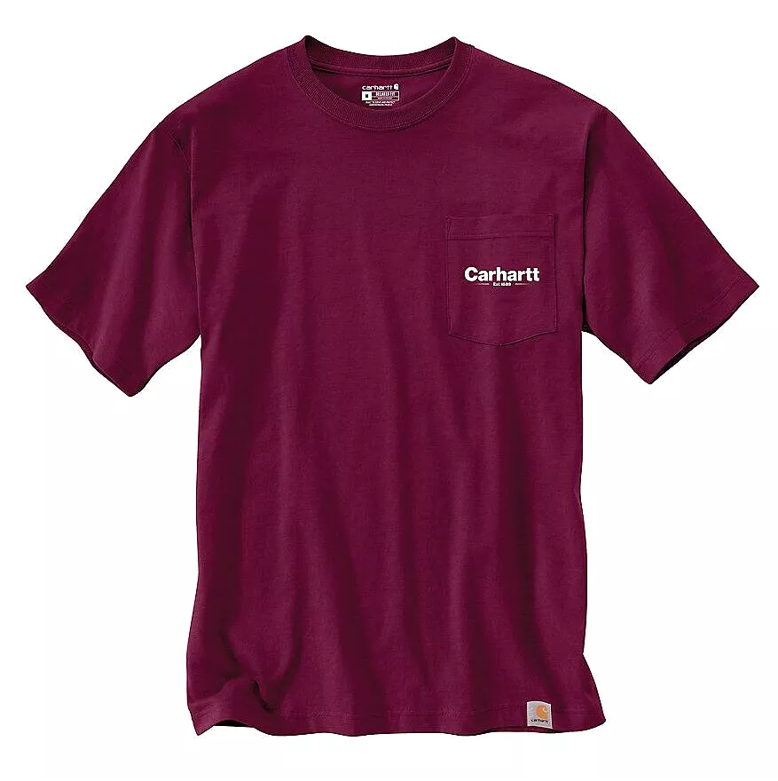 Carhartt Short Sleeve Pocket Line Graphic T-Shirt