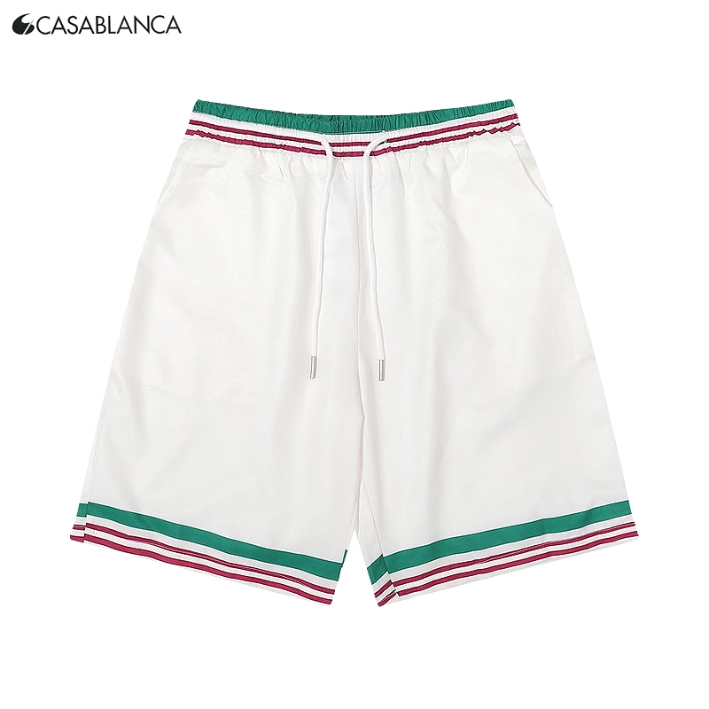 Casablanca 23SS floral tennis racket short-sleeved T-shirt & shorts 4.9