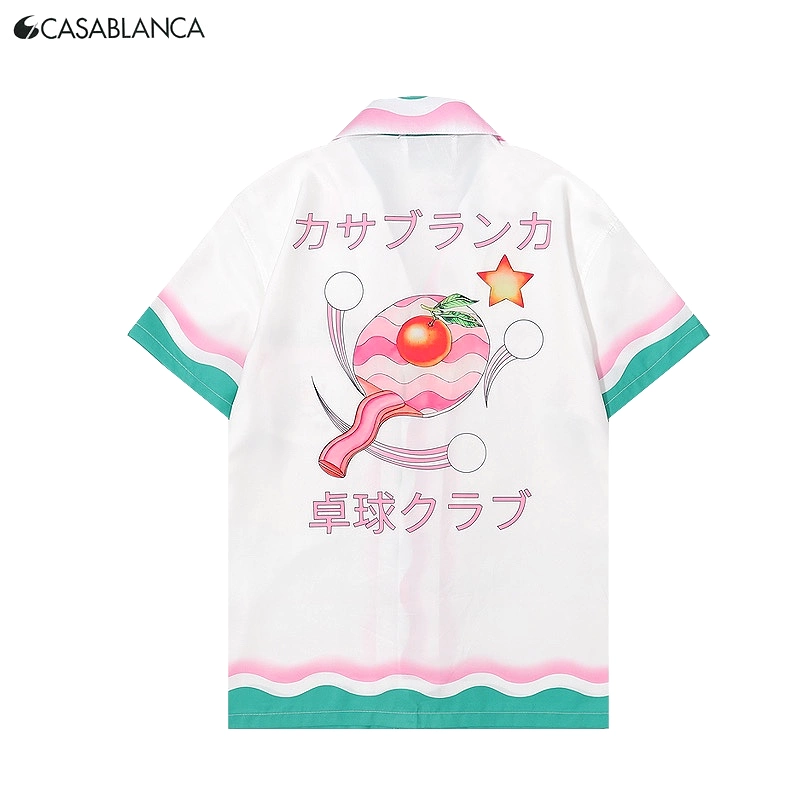 Casablanca 23SS Love racket short-sleeved T-shirt & shorts 4.9