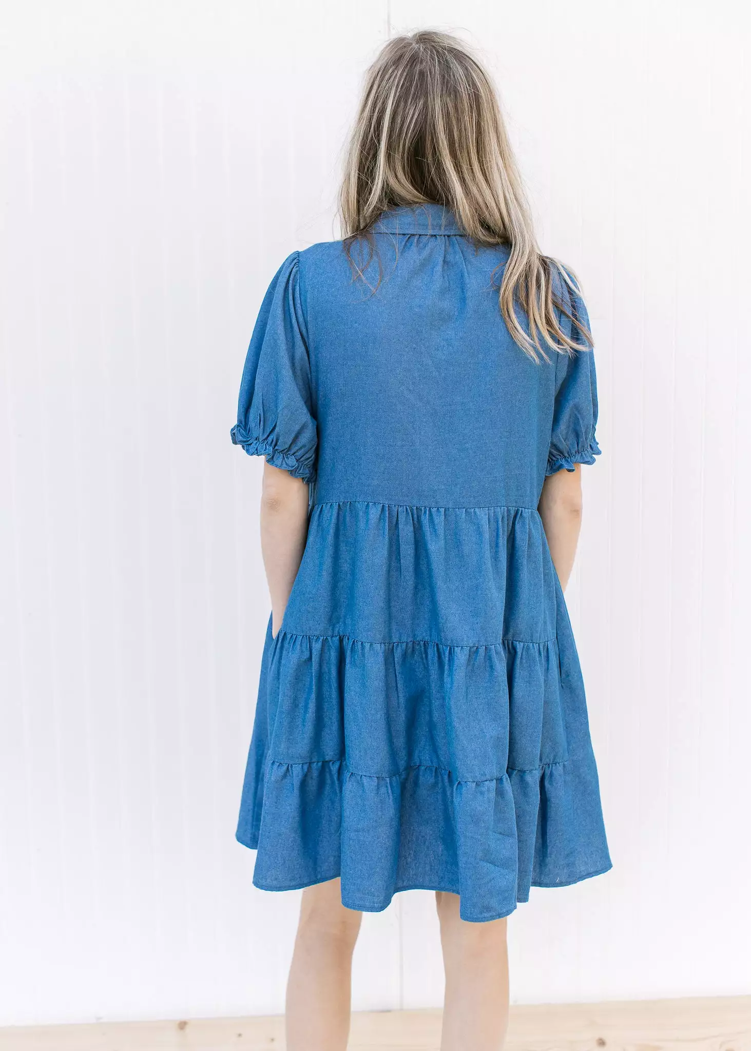 Chambray Charm Dress