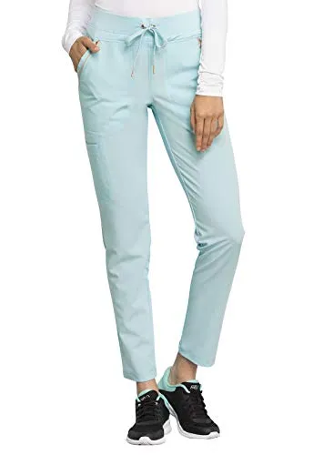 Cherokee CK055 Statement Mid Rise Straight Leg Drawstring Scrub Pants