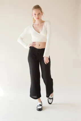 Comfort Stretch Wrap Top