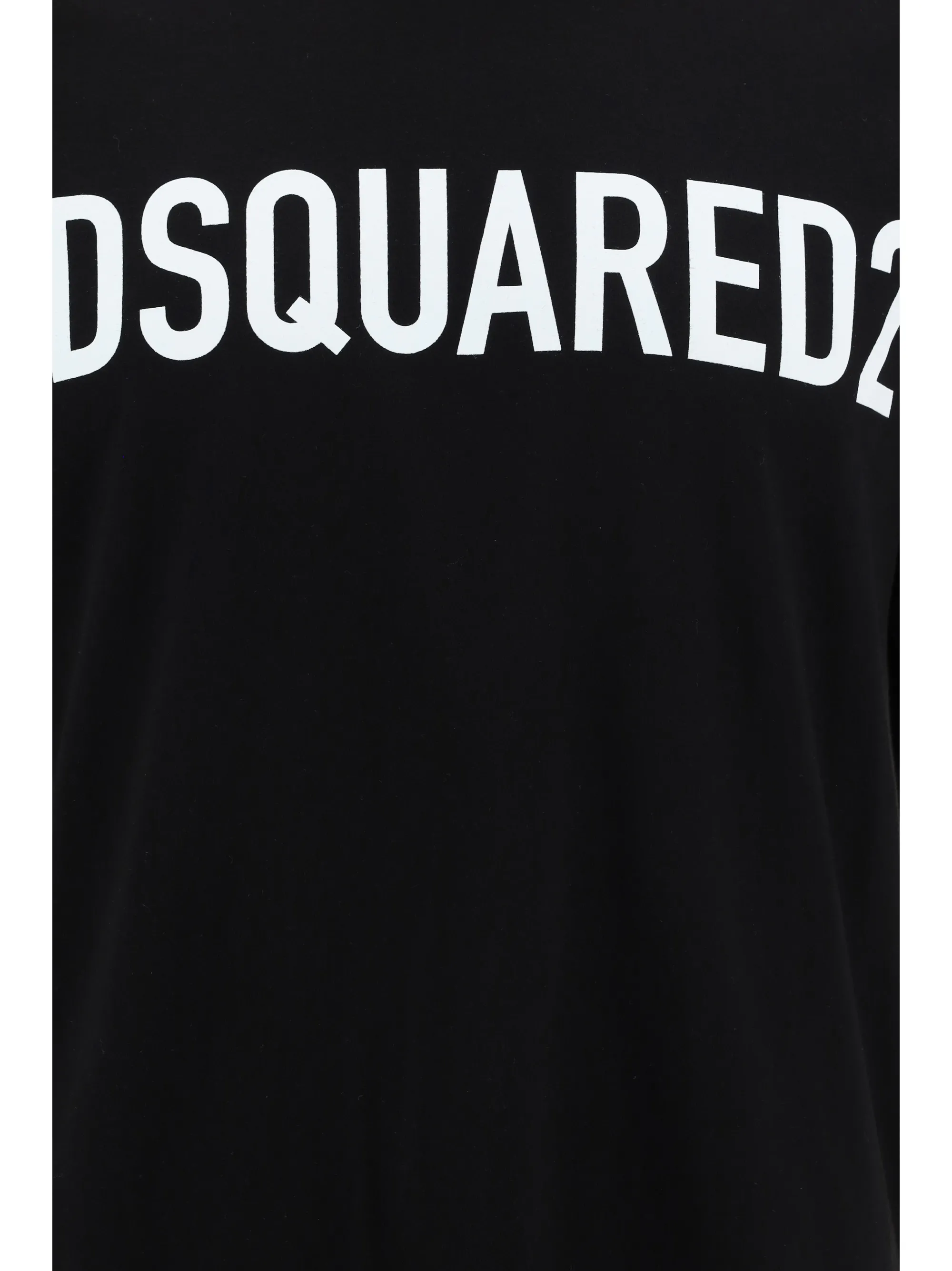 D SQUARED2  |Crew Neck Monogram Cotton Short Sleeves Luxury