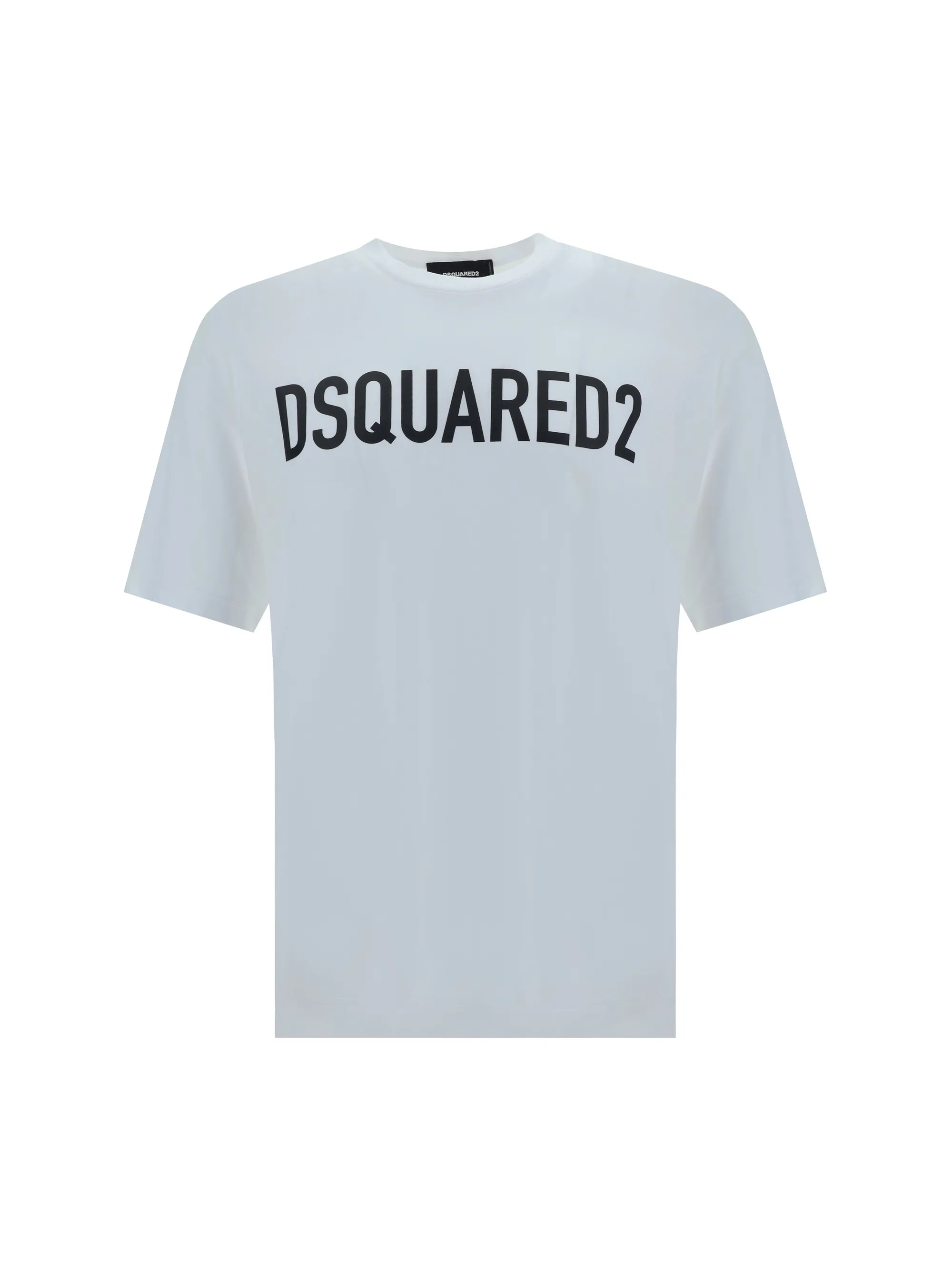 D SQUARED2  |Crew Neck Monogram Cotton Short Sleeves Luxury