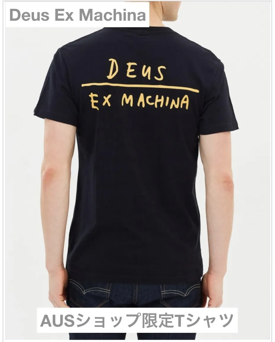 Deus Ex Machina  |Crew Neck Street Style Plain Cotton Short Sleeves Logo