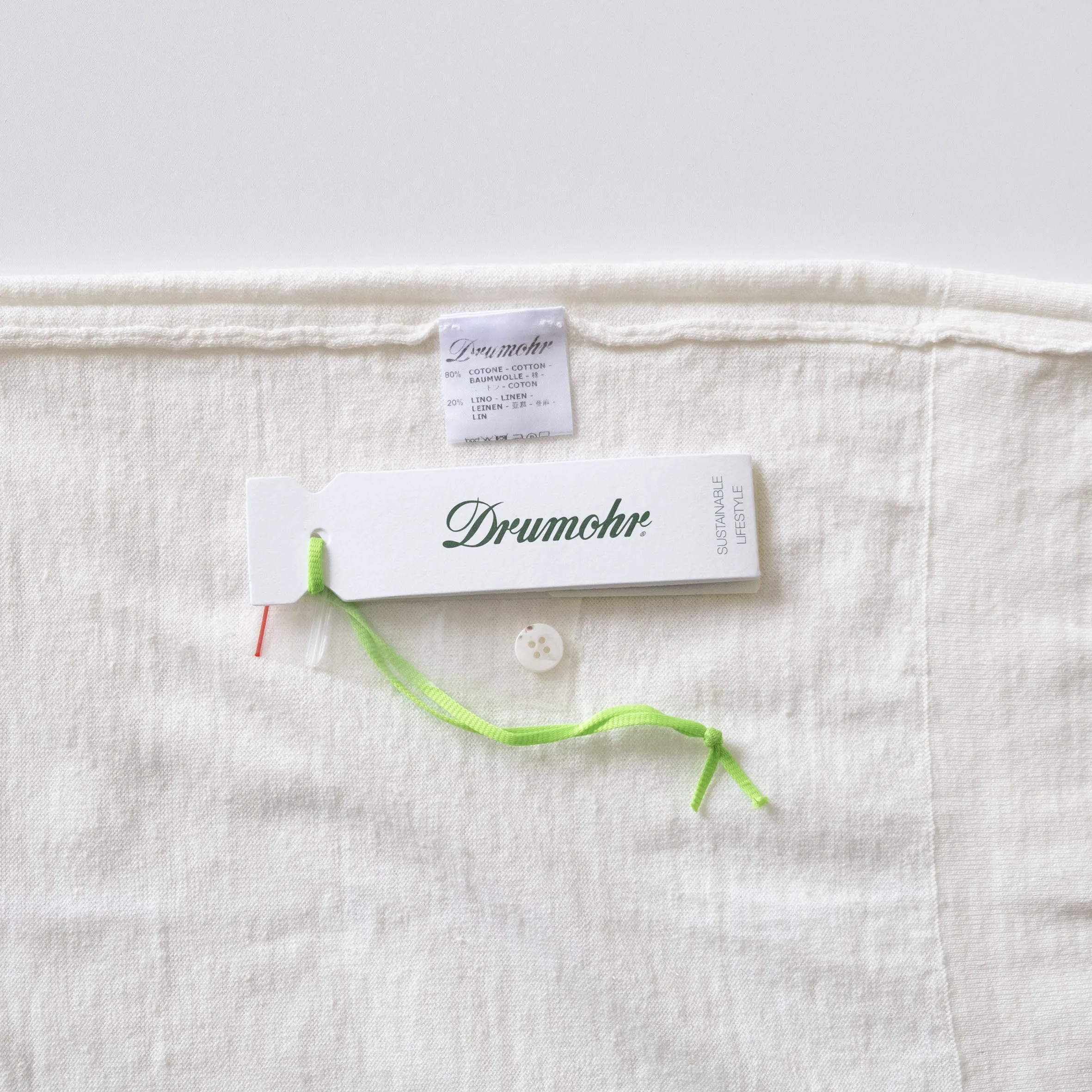 Drumohr  |Plain Cotton Short Sleeves Polos