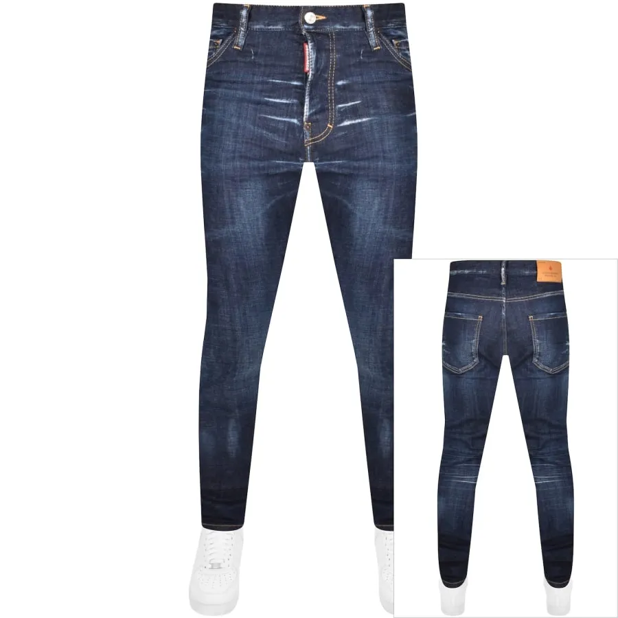 DSQUARED2 Cool Guy Slim Fit Jeans Blue