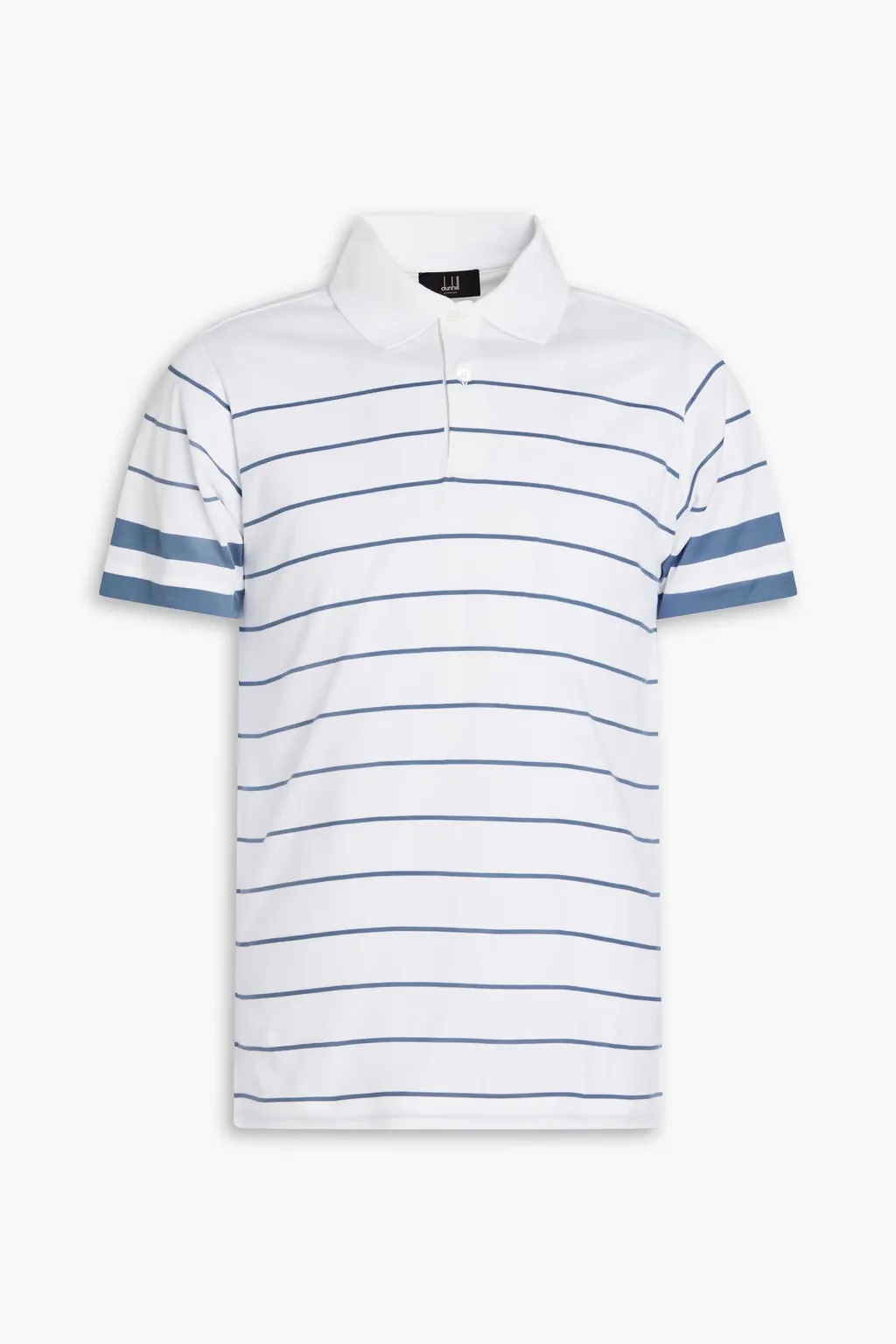 Dunhill  |Stripes Cotton Short Sleeves Polos