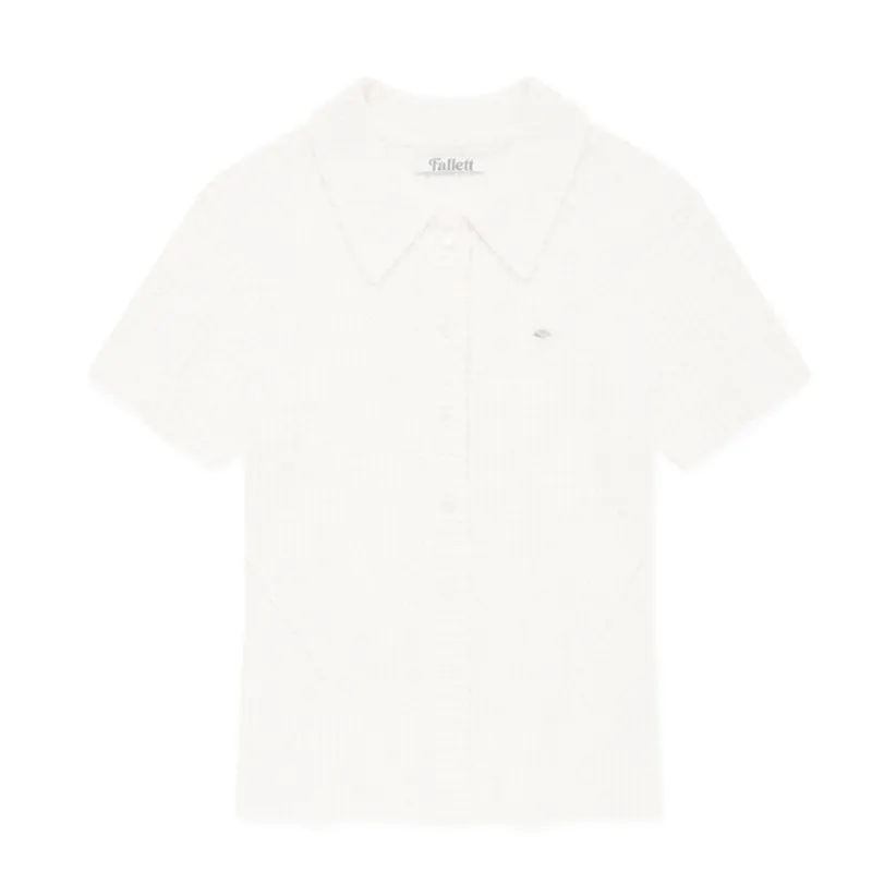 Fallett  |Unisex Nylon Street Style Plain Cotton Short Sleeves Logo