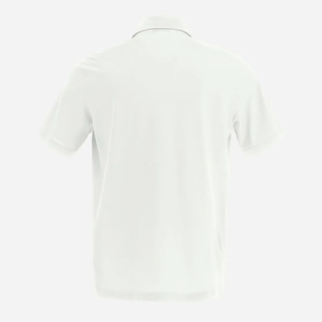 HERNO  |Plain Cotton Short Sleeves Polos