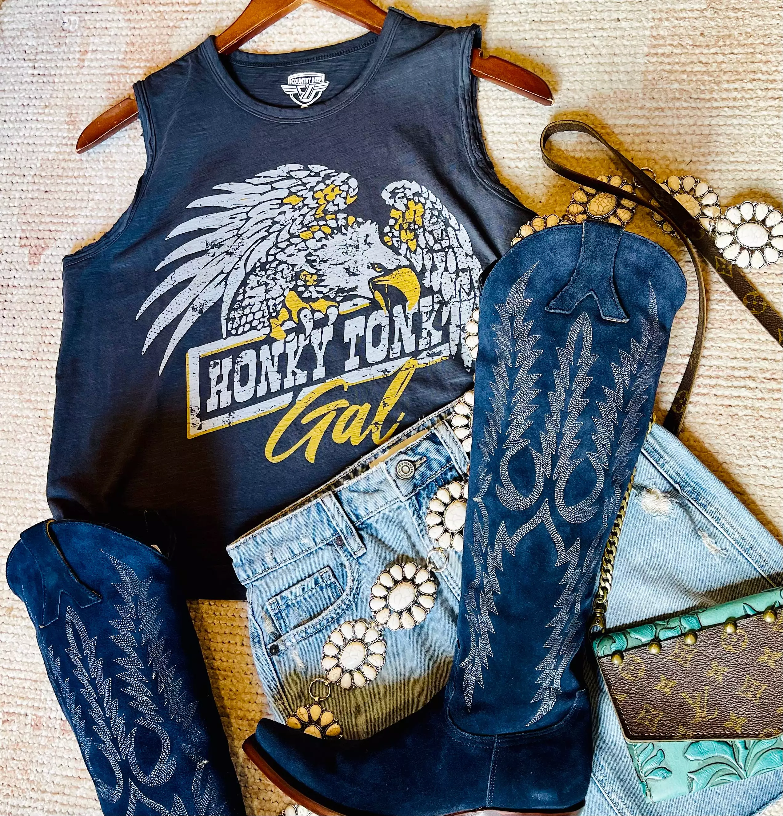 Honky Tonk Gal Crop Tank