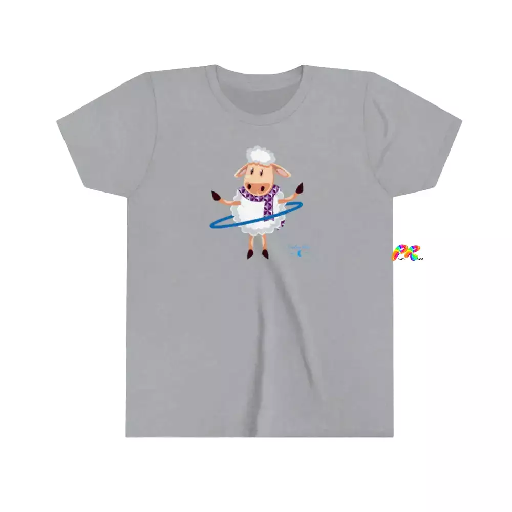 Hoop Sheep Youth Short Sleeve T-Shirt