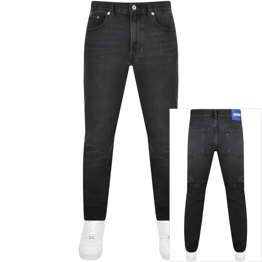 HUGO Blue Ash Jeans Dark Wash Black