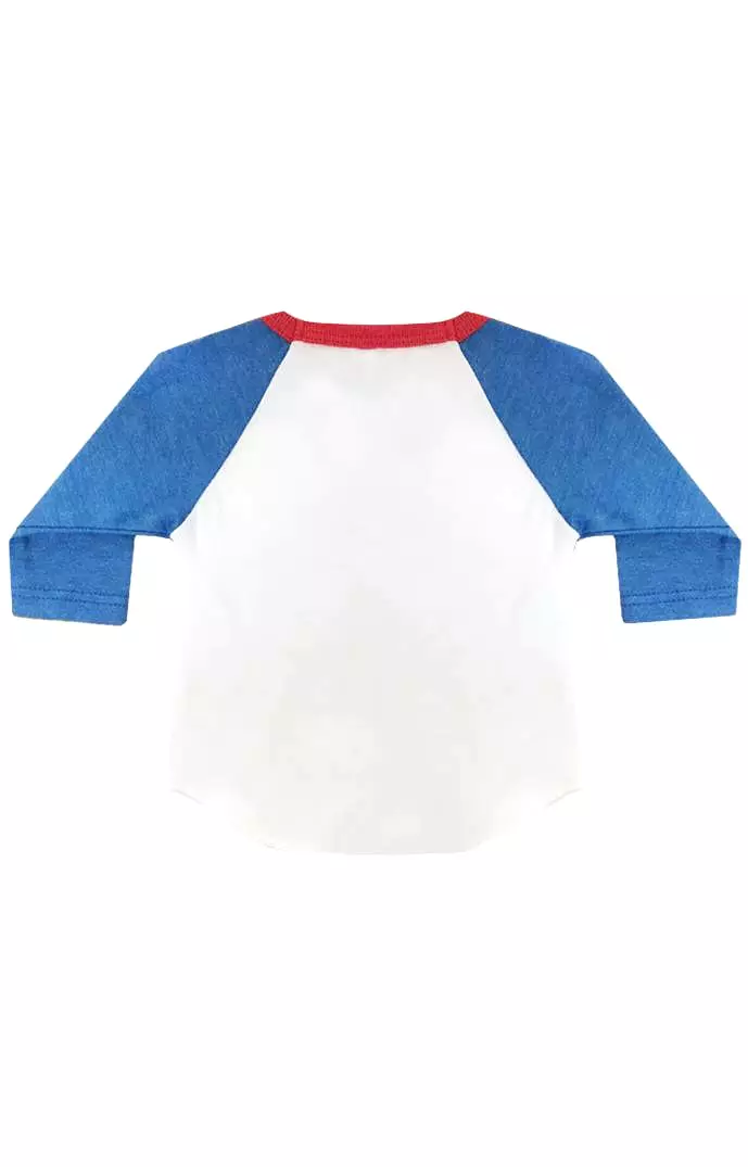 Infant/Toddler/Youth Americana Raglan Baseball Shirt 2-pk Made in USA17330/17660/17220