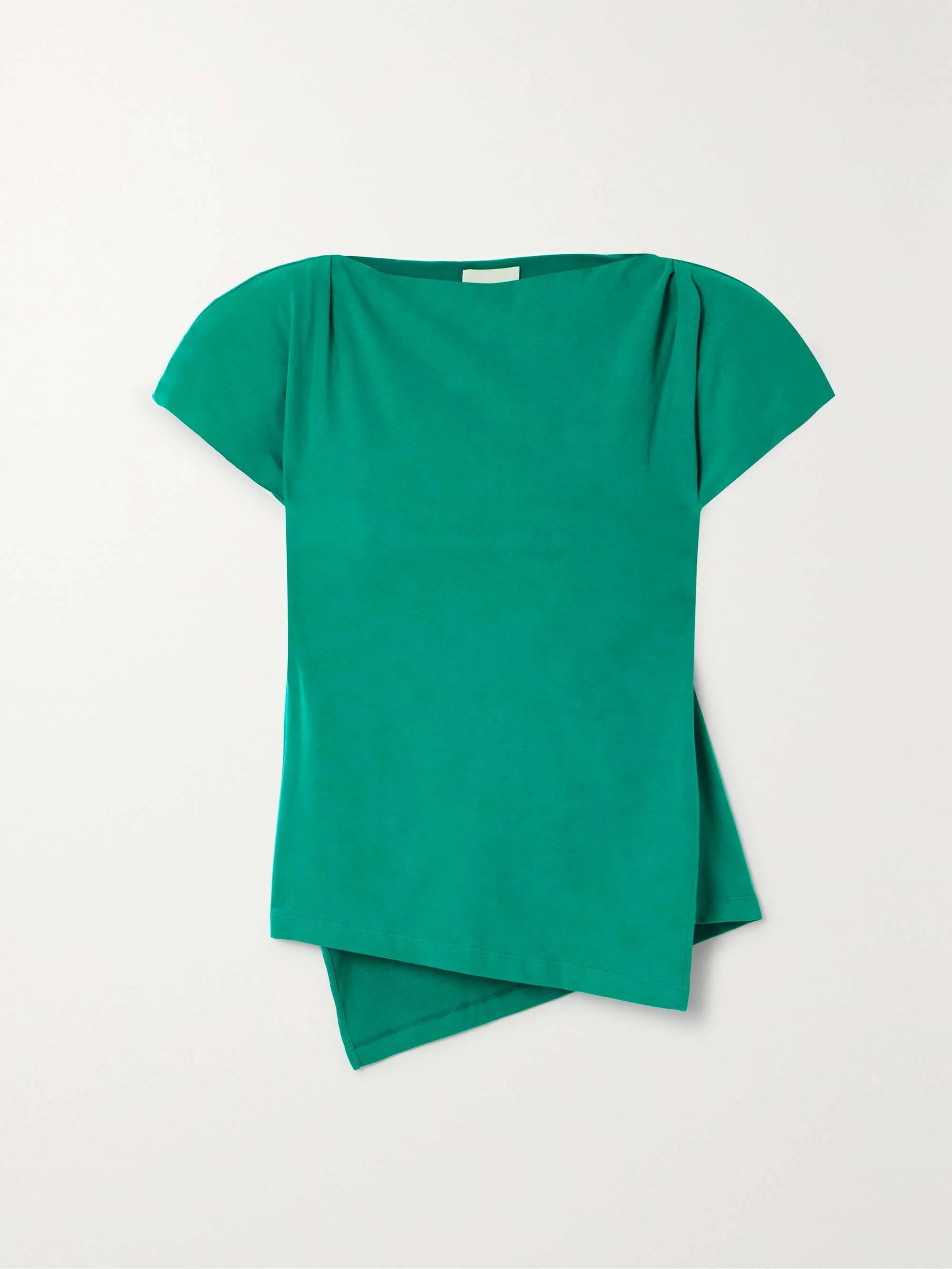 Isabel Marant  |Sleeveless Plain Cotton Short Sleeves Asymmetry