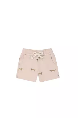 Jamie Kay - Organic Cotton Andy Short - Basil The Dog Shell