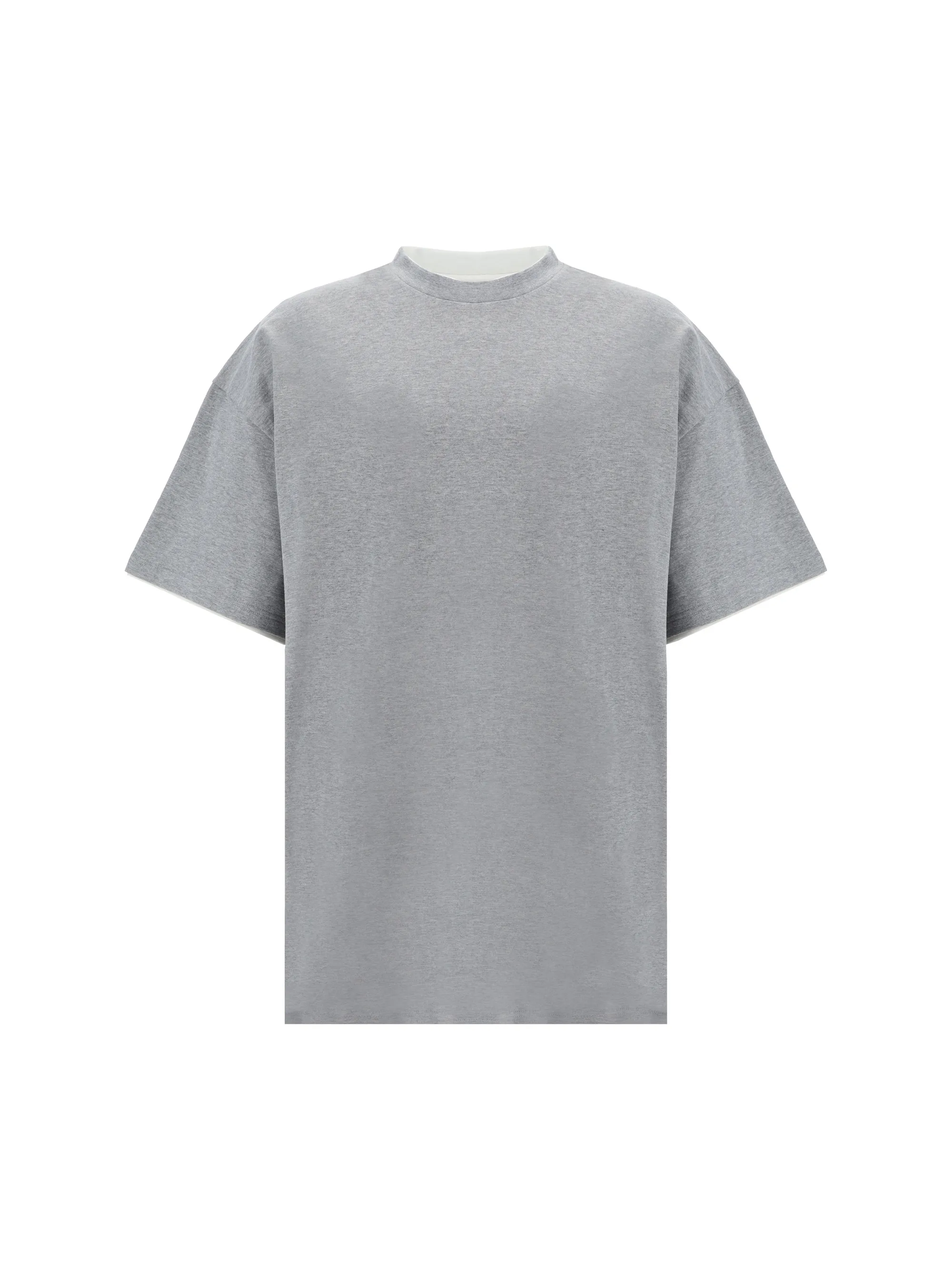 Jil Sander  |Crew Neck Monogram Street Style Cotton Short Sleeves Logo