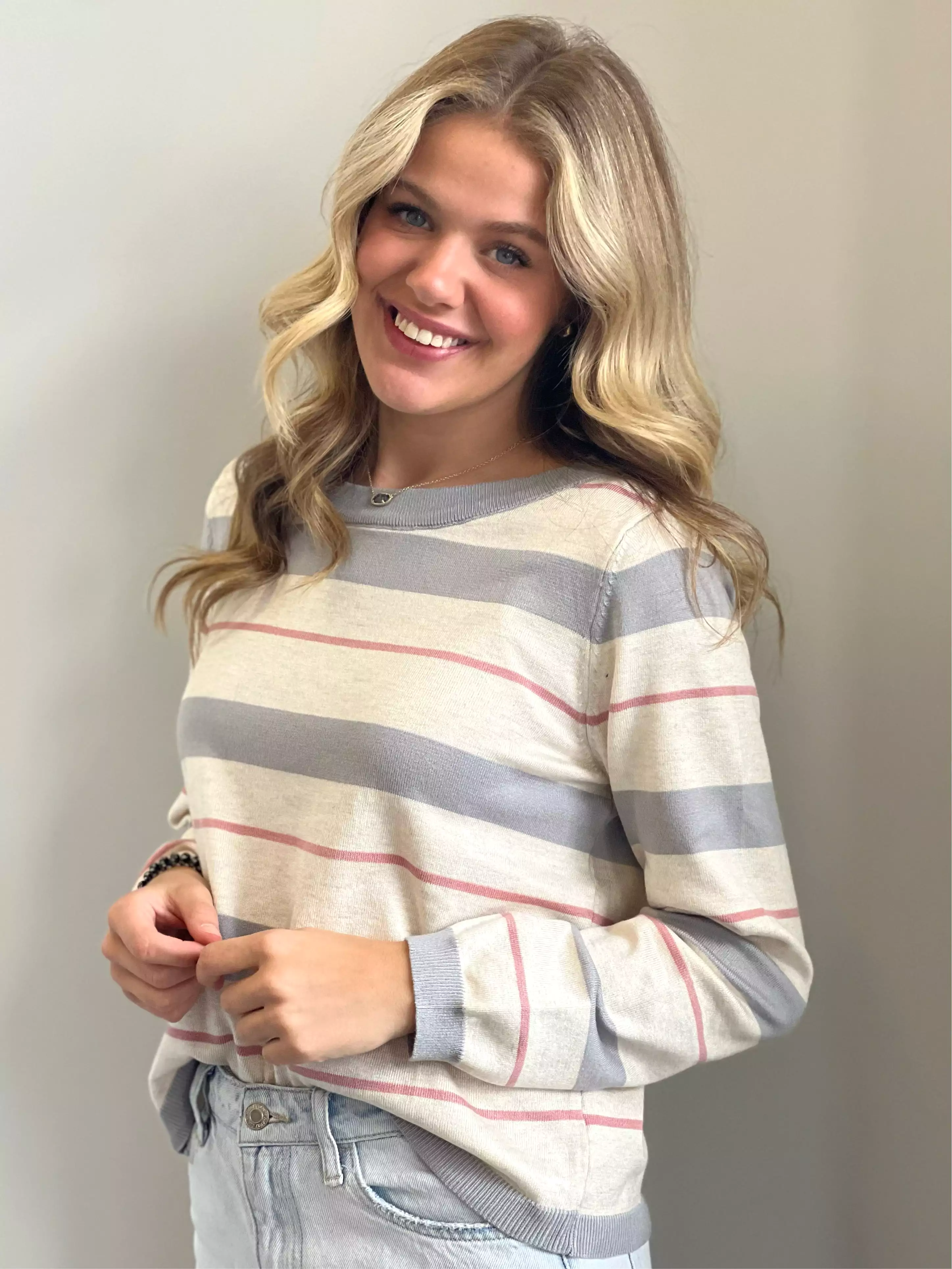 Kennedy Striped Sweater