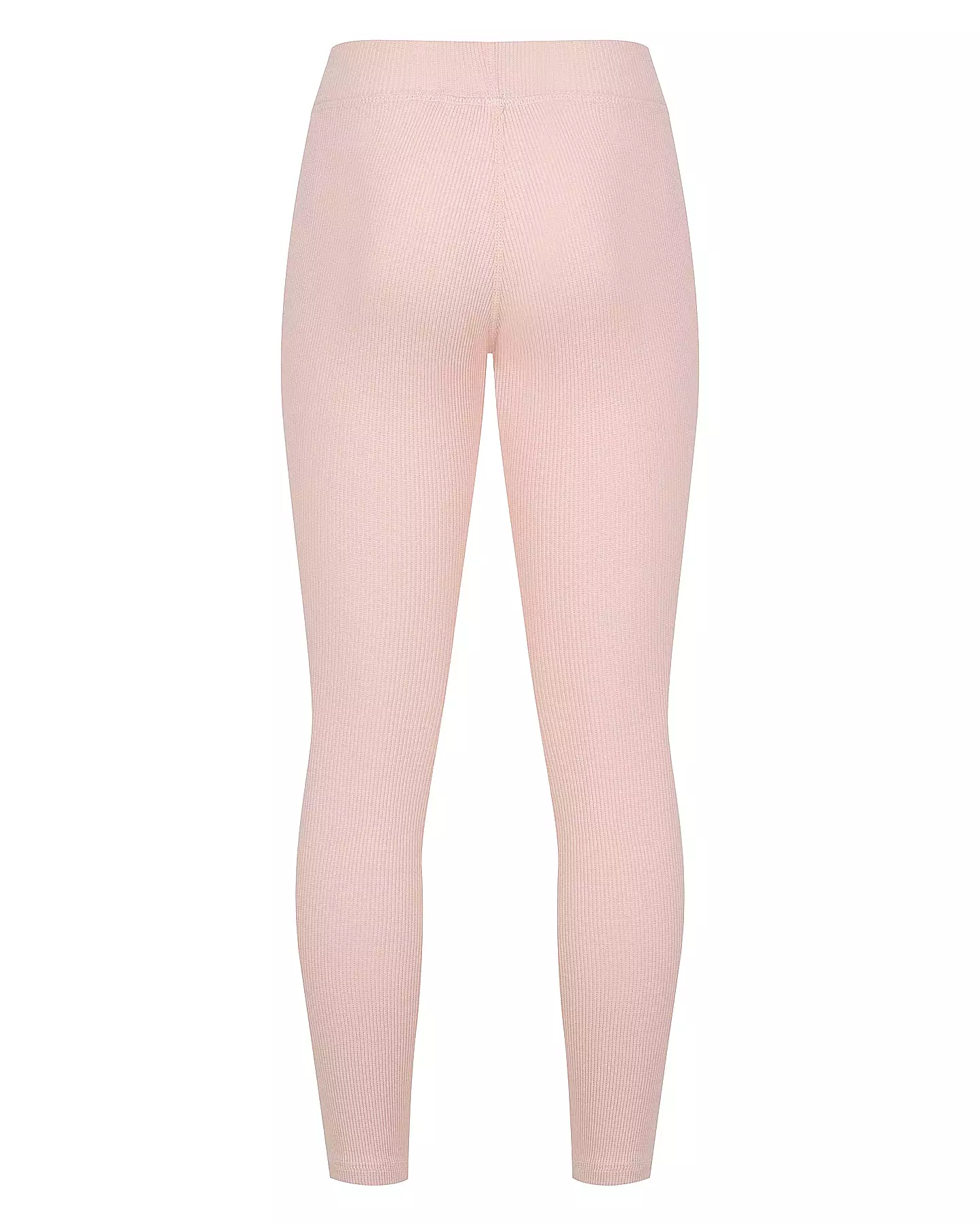 KIDS RIB LEGGING - PEACH PINK