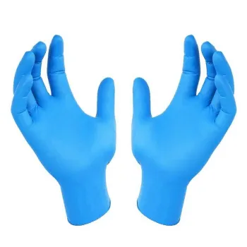 KQ KQ - Vitrile Disposable Vinyl & Nitrile Blend Gloves -blue (M) M -47%