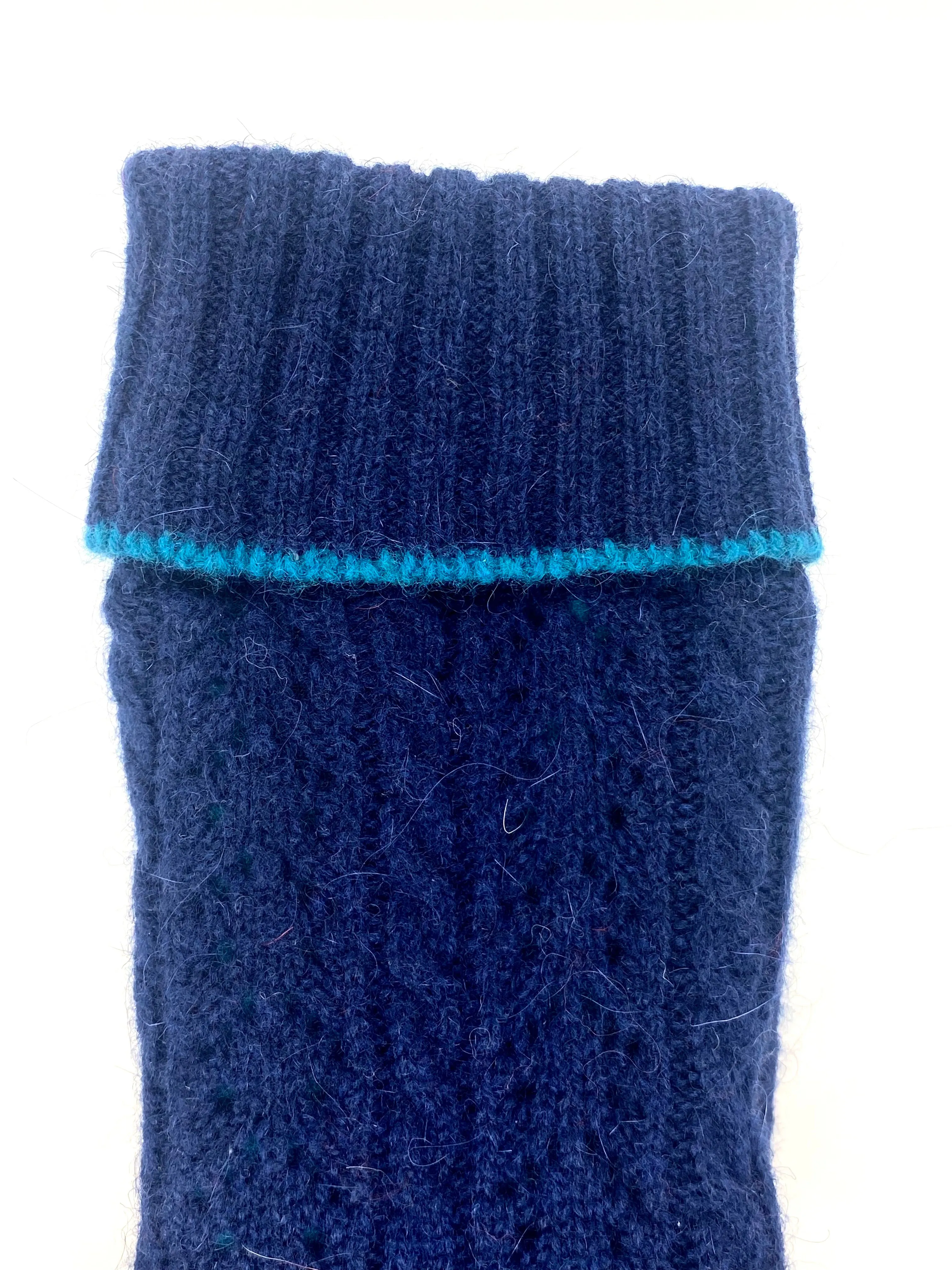 Lauer gloves, angora-blend fleece-lined