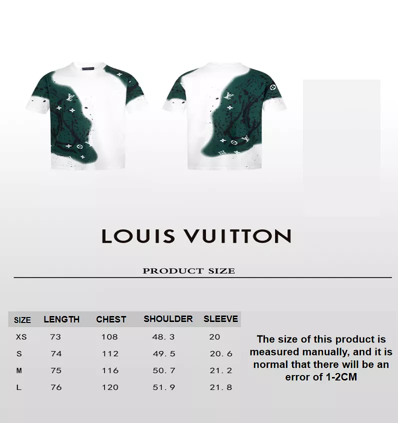 Louis Vuitton 24ss 3D three-dimensional inkjet printing design short-sleeved T-shirt 4.2