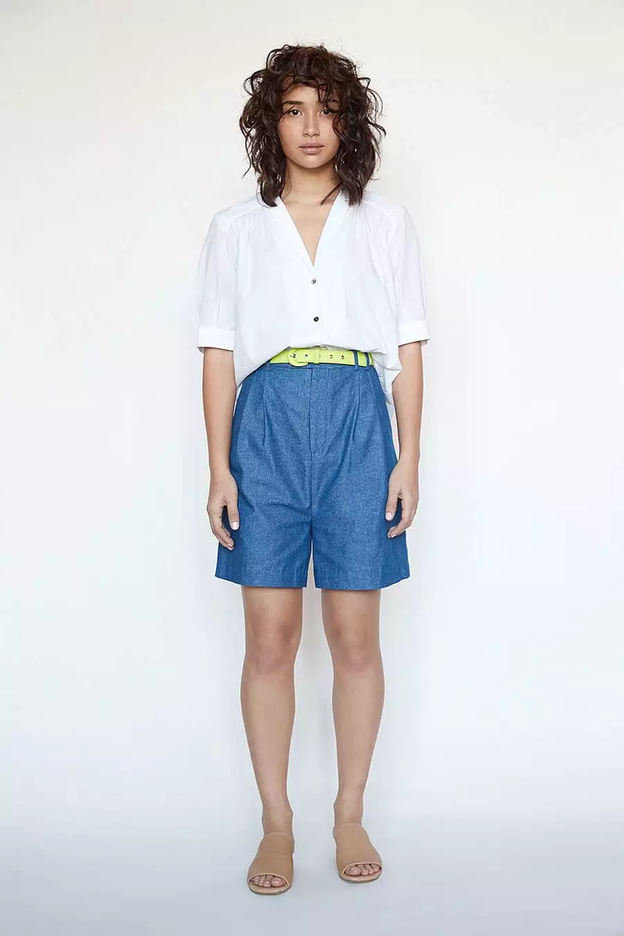 Mae Short in Cotton Twill