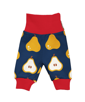 Maxomorra Garden Pear Doll Rib Pants