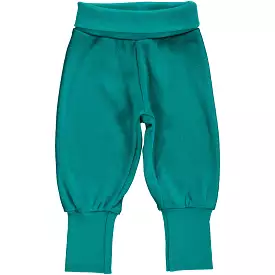 Maxomorra Lagoon Velour Rib Pants