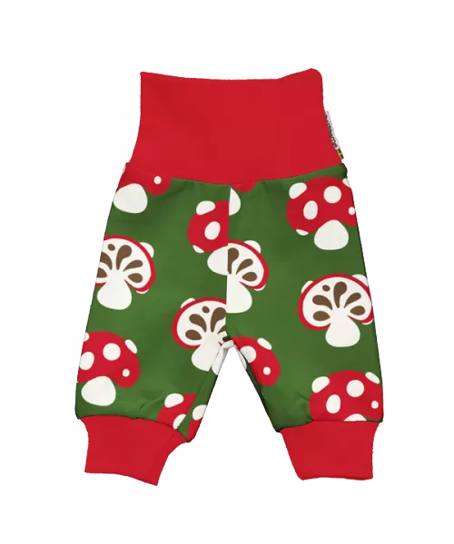 Maxomorra Nordic Mushroom Doll Rib Pants