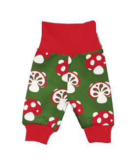 Maxomorra Nordic Mushroom Doll Rib Pants