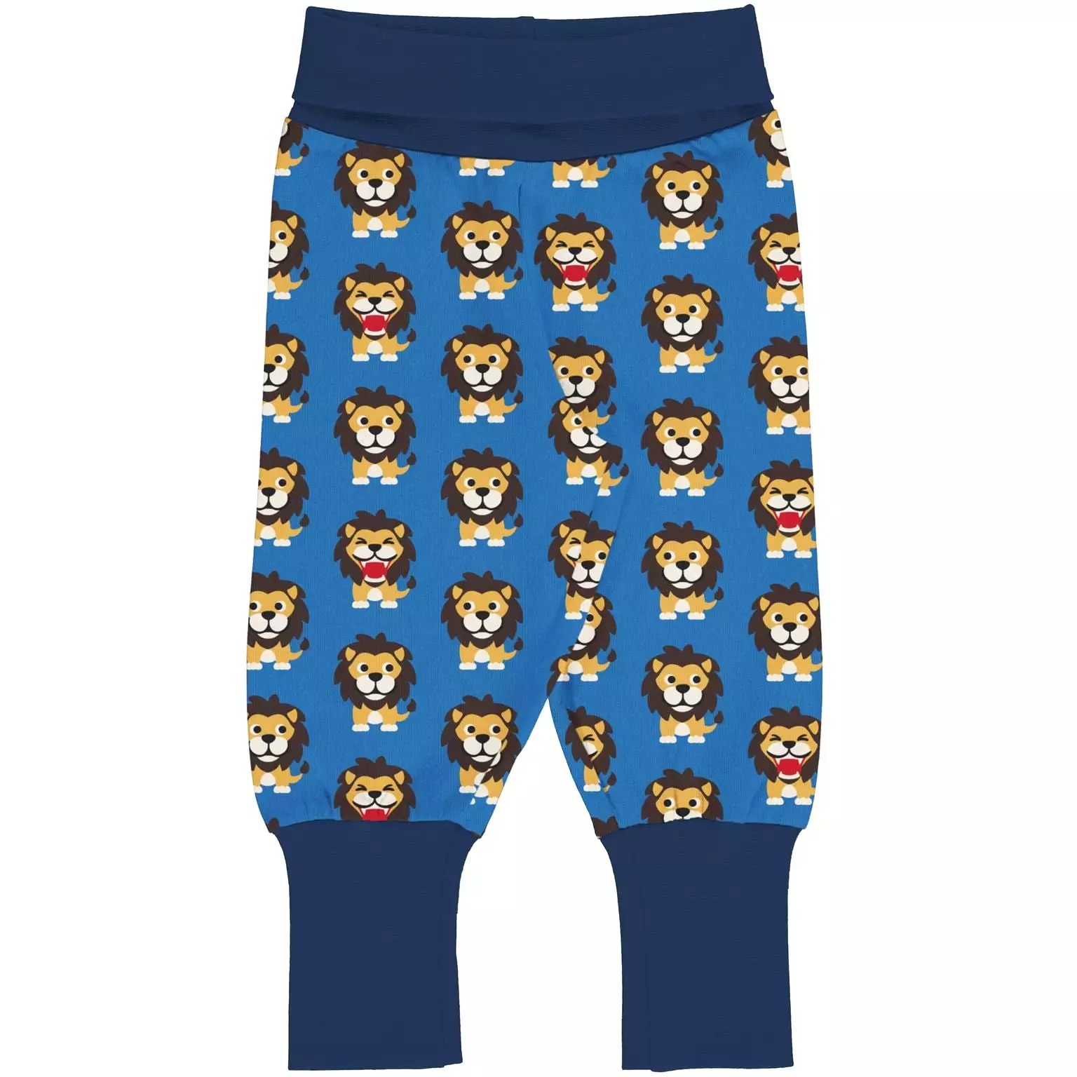 Maxomorra Pick & Mix Lion Cotton Rib Pants