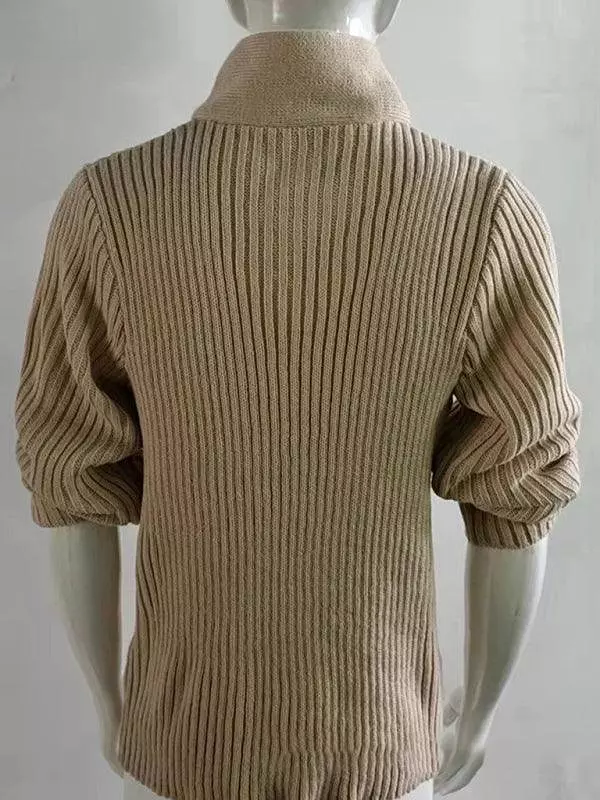 Men Turtleneck Pullover Sweater