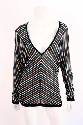 MISSONI Chevron Striped Sweater