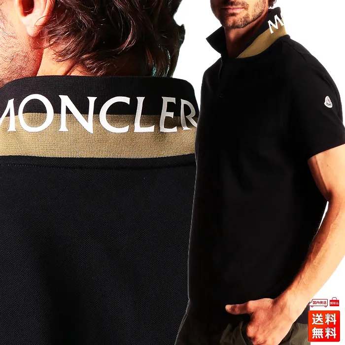 MONCLER  |Cotton Short Sleeves Logo Polos