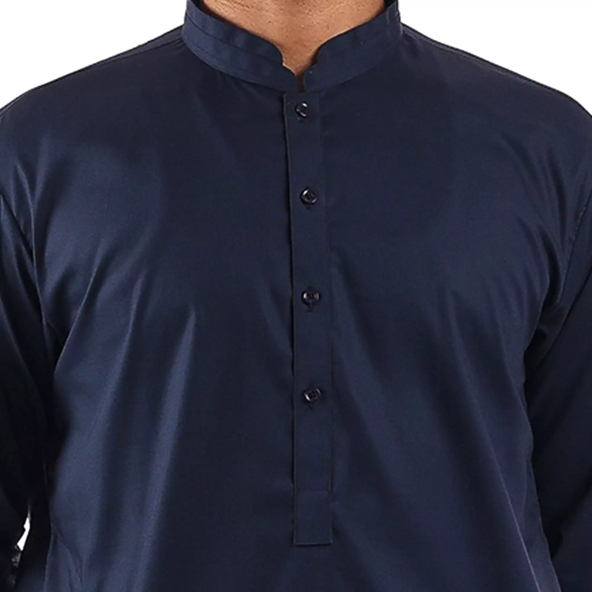 Navy Blue Short Kurta